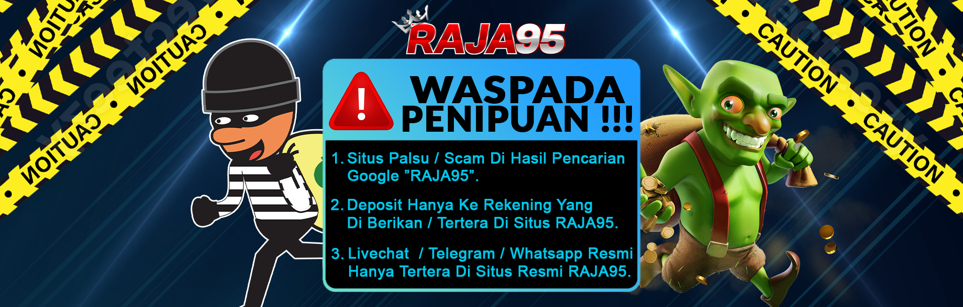 RAJA95 Slot Resmi Terpercaya